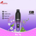 DEU 12K Puffs Disposable 一次性電子煙(12000 口数) (限時優惠: 買5送1; 買10送3) - 圖片 3